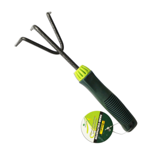 Garden Tools Q235 Carbon Steel Hand Rake Hand Cultivator with Plastic Handle